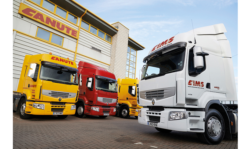 Canute Haulage Group fleet