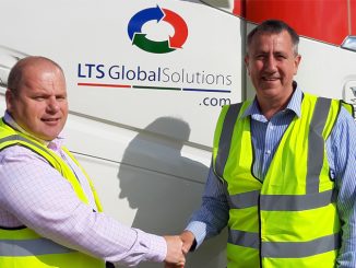 Dave Hands (L) and Jeff Broom, who heads up the new Show Freight division for LTS Global Solutions