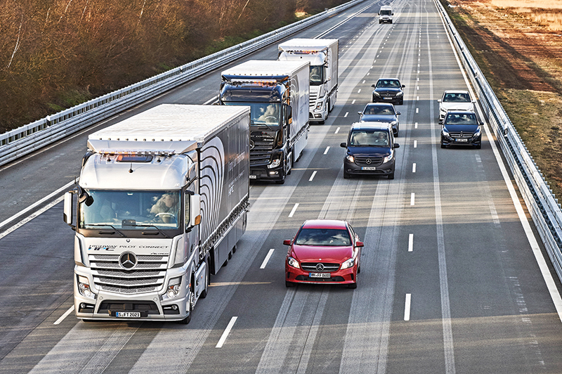 platooning trucks