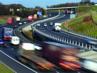 busy motorway