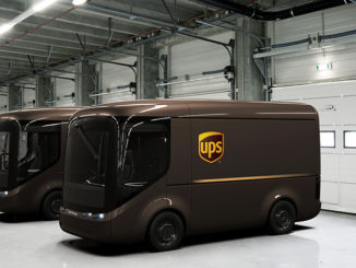 UPS Arrival Trucks