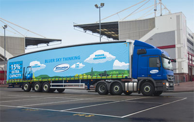 Wincanton longer semi-trailer